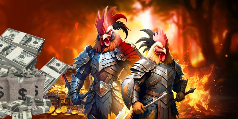 Sảnh game đá gà mang đến những trận đấu nảy lửa của các chiến kê dũng mãnh